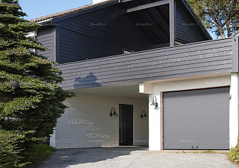 Секционные гаражные ворота Doorhan RSD01 BIW (2000х1900)