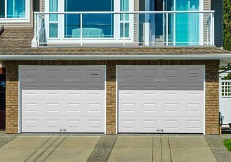 Секционные гаражные ворота Doorhan RSD01 BIW (2300х2800)